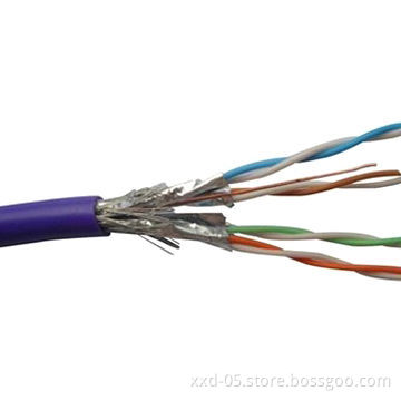 23AWG Solid Copper SFTP Cat6 LAN Cable, Ethernet Cable 305m